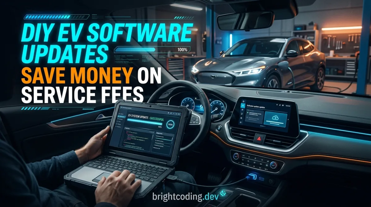 DIY EV Software Updates: Save Money on Service Fees