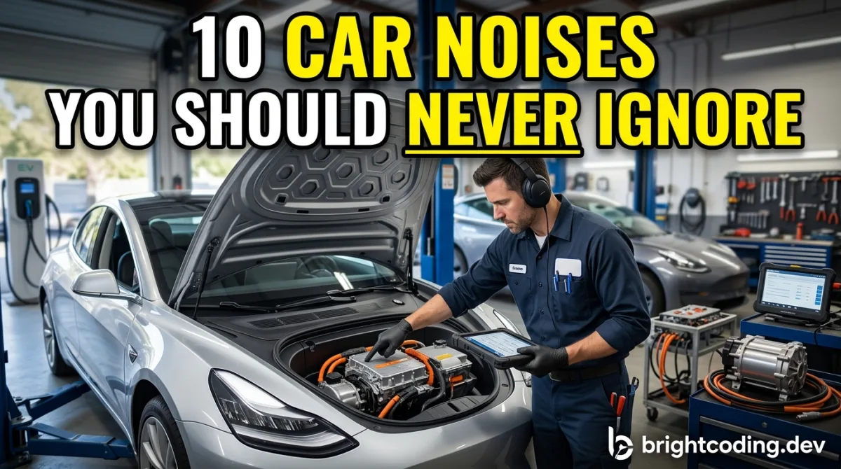 10 Car Noises You Should Never Ignore (And What They Actually Mean)