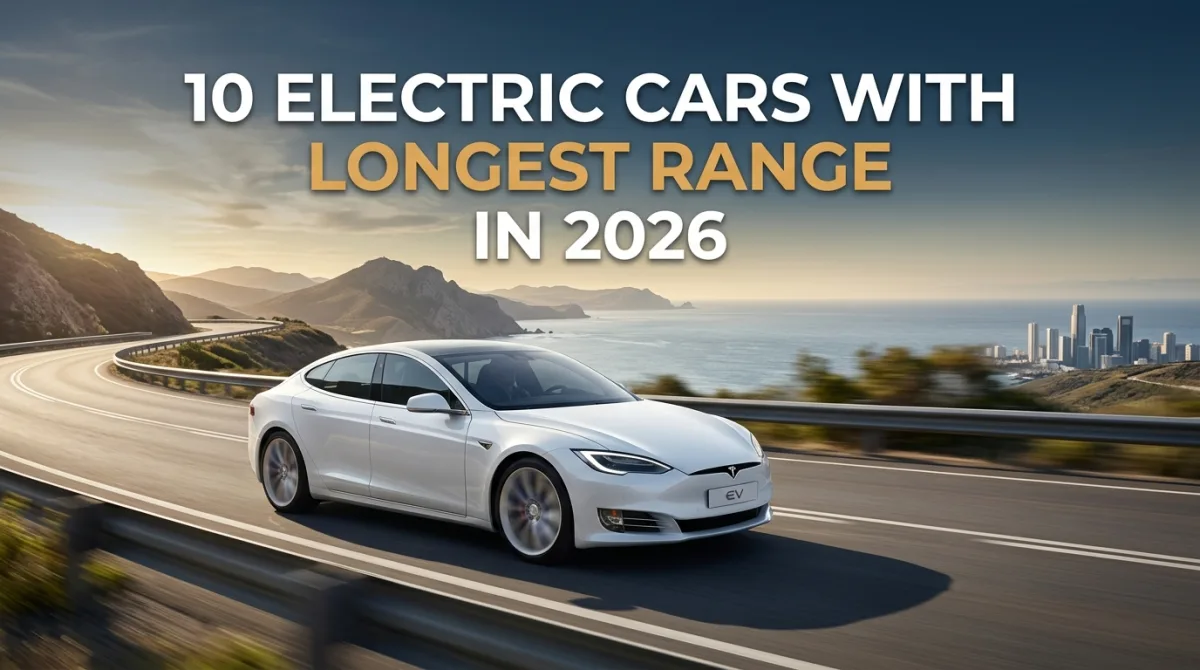 10 Electric Cars With the Longest Range in 2026
