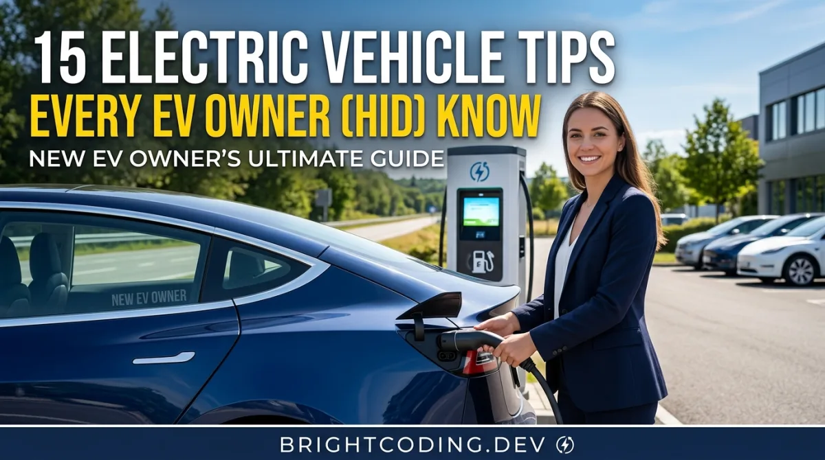 1. 15 Electric Vehicle Tips Every EV Owner Should Know