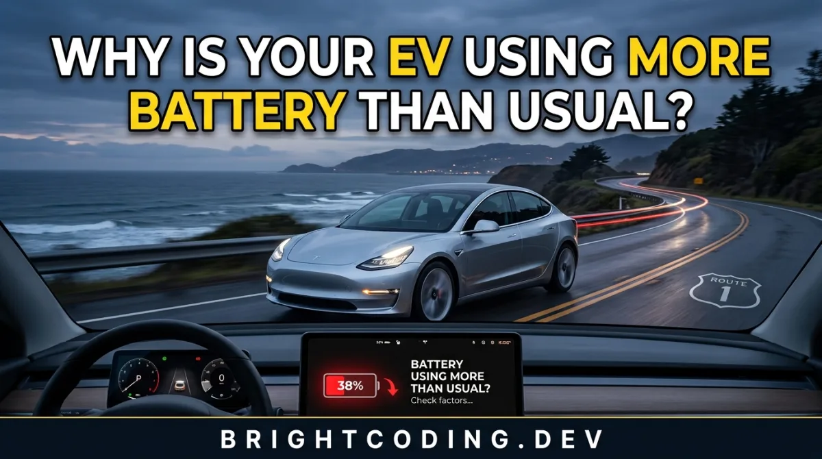 Why Is Your EV Using More Battery Than Usual?