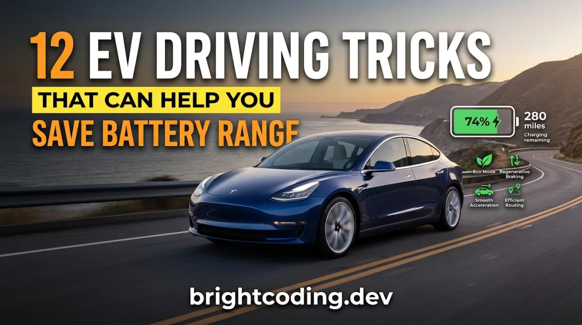 12 EV Driving Tricks That Can Help You Save Battery Range