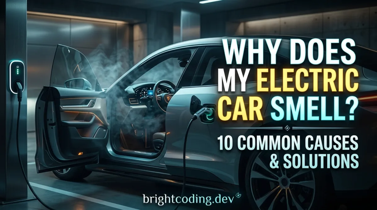Why Does My Electric Car Smell? 10 Common Causes & Solutions