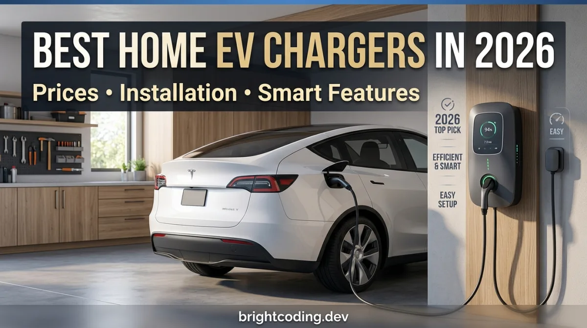 Best Home EV Chargers in 2026: Prices, Installation and Smart Features