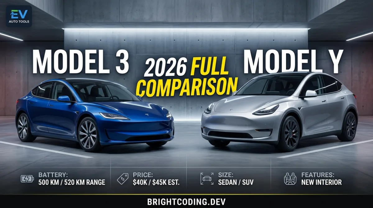 Tesla Model 3 vs Model Y: Full Comparison 2026