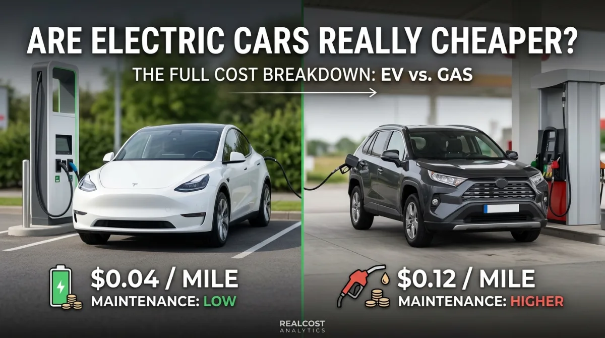 Are Electric Cars Really Cheaper? The Full Cost Breakdown
