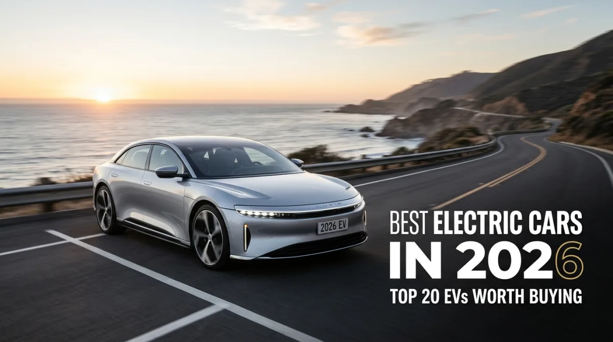 Best Electric Cars in 2026: Top 20 EVs Worth Buying