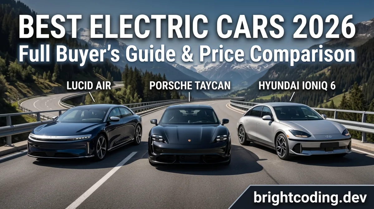 Best Electric Cars 2026: Full Buyer's Guide & Price Comparison