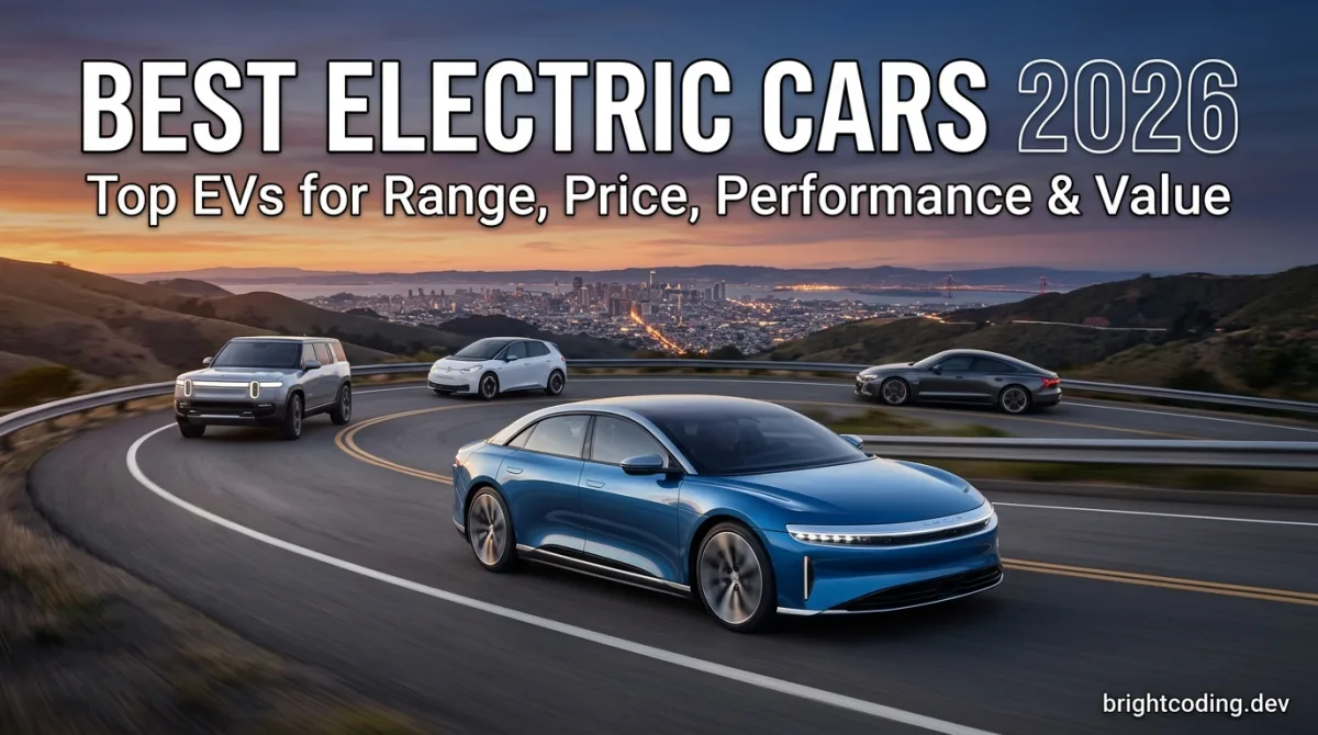 Best Electric Cars 2026: Top EVs for Range, Price, Performance & Value