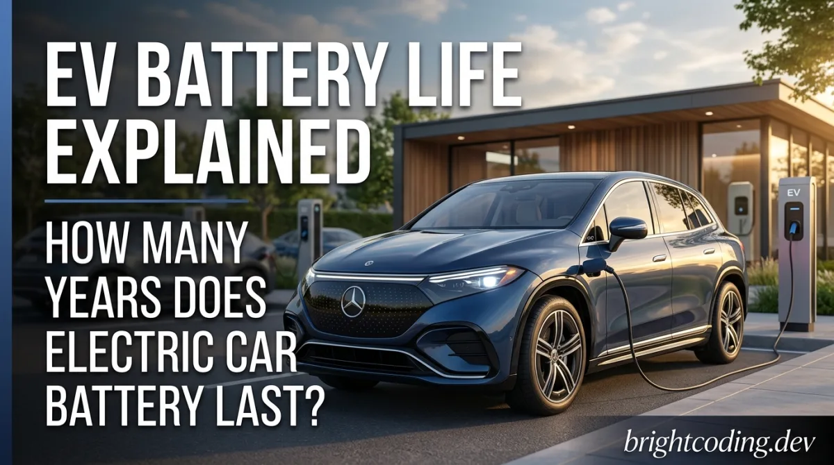 EV Battery Life Explained: How Many Years Does an Electric Car Battery Last?