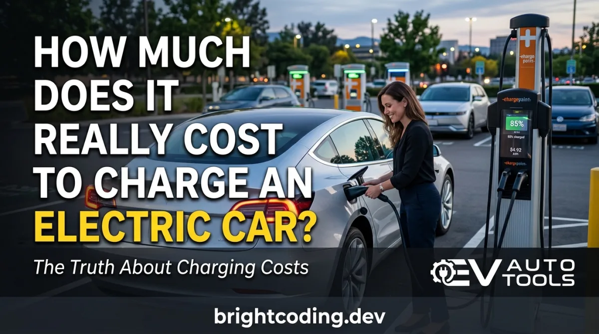 How Much Does It Really Cost to Charge an Electric Car? Real-World Numbers