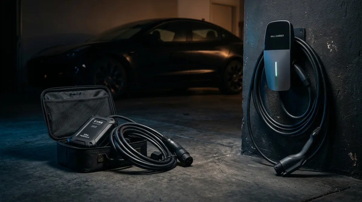 Portable EV Chargers vs. Wall Chargers: Pros, Cons, and Costs