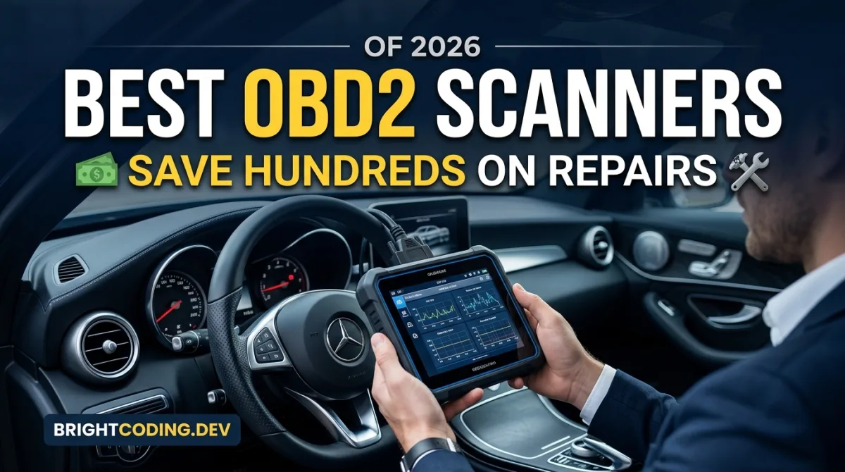 Best OBD2 Scanners of 2026: Save Hundreds on Repairs