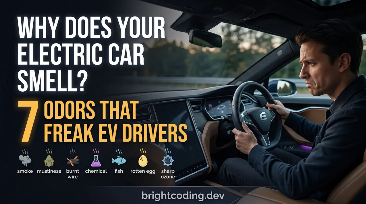 Why Does Your Electric Car Smell? 7 Odors That Freak EV