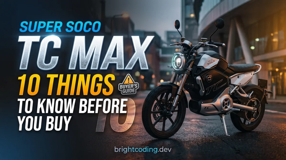 Super Soco TC Max: 10 Things to Know Before You Buy