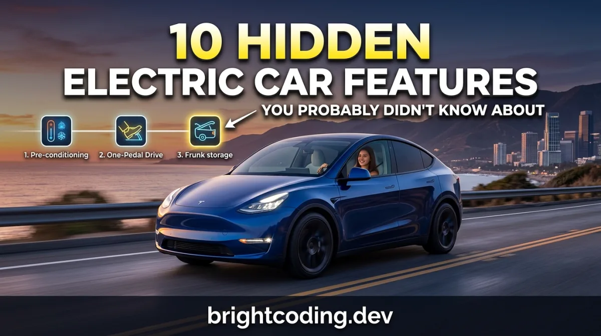 10 Hidden Electric Car Features You Probably Didn't Know About